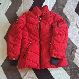 Red Coogi Kids puffer jacket Size 10/12